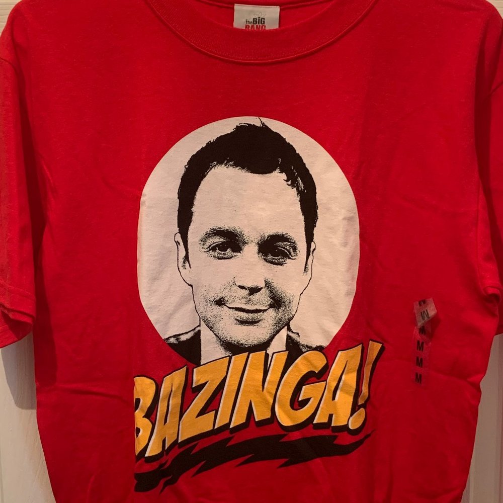 Men's Big Bang Theory Bazinga! shirt